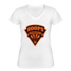 Playera Dama: Algodón Peinado Cuello V Miniatura