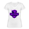 Playera Dama: Algodón Peinado Cuello V Miniatura