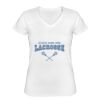 Playera Dama: Algodón Peinado Cuello V Miniatura