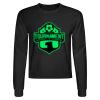 Crop Top Unisex Manga Larga Miniatura