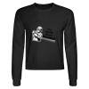 Crop Top Unisex Manga Larga Miniatura