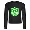 Crop Top Unisex Manga Larga Miniatura