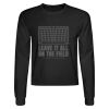 Crop Top Unisex Manga Larga Miniatura