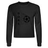 Crop Top Unisex Manga Larga Miniatura