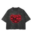 Playera Boxy Fit Mineral Wash 265 grs 🔥 NEW PRODUCT 🔥 Miniatura